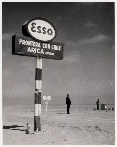 En la frontera con Perú  [fotografía] Domingo Ulloa.