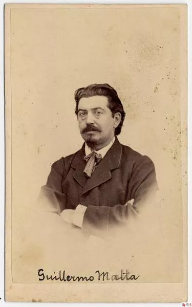 Guillermo Matta  [fotografía] Establecimiento Fotográfico Dn. Juan de Dios.