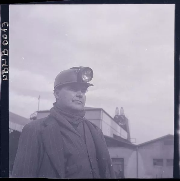 [Minero de Lota]  [fotografía] Ignacio Hochhäusler.