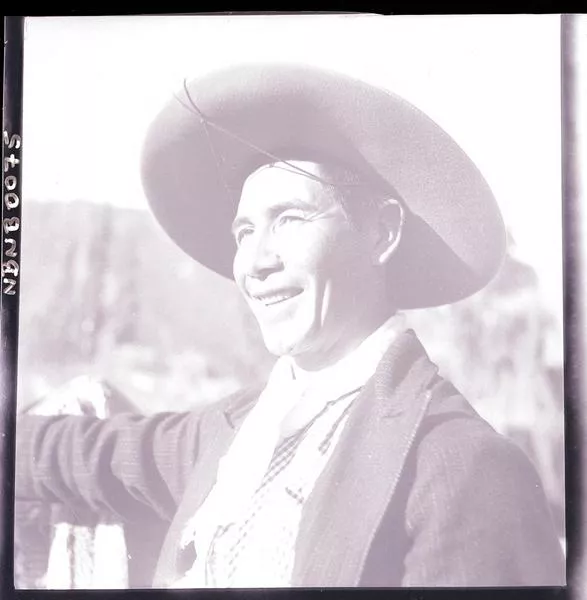 [Hombre de campo]  [fotografía] Ignacio Hochhäusler.