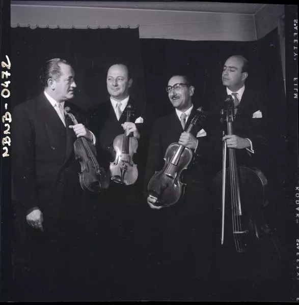 [Cuarteto de cuerdas]  [fotografía] Ignacio Hochhäusler.