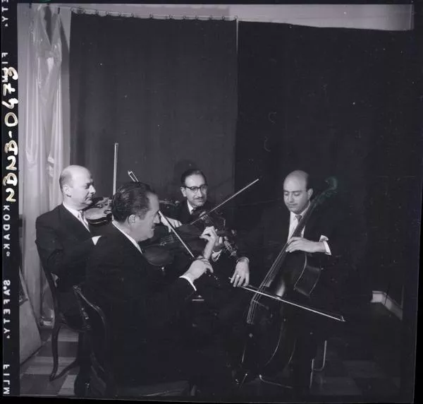 [Cuarteto de cuerdas]  [fotografía] Ignacio Hochhäusler.