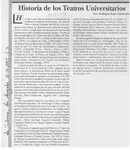 Historia de los teatros universitarios  [artículo] Wellington Rojas Valdebenito.