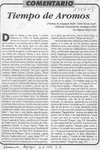 Tiempo de aromos  [artículo] Miguel Angel Díaz A.