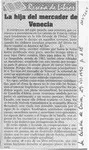 La Hija del mercader de Venecia  [artículo].