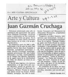 Juan Guzmán Cruchaga  [artículo] Alberto Arraño.