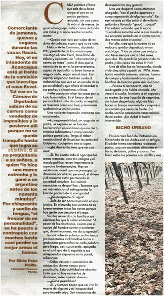 Nelson Avila sin ripio  [artículo] Silvia Peña Pinilla.