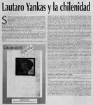 Lautaro Yankas y la chilenidad  [artículo] Hernán Ortega Parada.