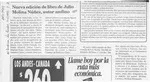 Nueva edición de libro de Julio Molina Núñez, autor andino  [artículo].