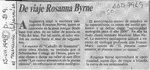 De viaje Rosanna Byrne  [artículo].