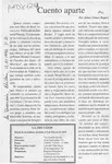 Cuento aparte  [artículo] Jaime Gómez Rogers.