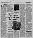 Los trotes abismales de la muerte  [artículo] Carmen Foxley.