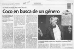 Coco en busca de un género  [artículo] Yolanda Montecinos.