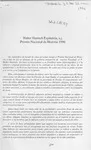 Walter Hanisch Espíndola, Premio Nacional de Historia 1996  [artículo] Marciano Barrios Valdés.