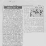 Martes líricos  [artículo].