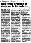 Ligia uribe propone un viaje por la historia  [artículo].