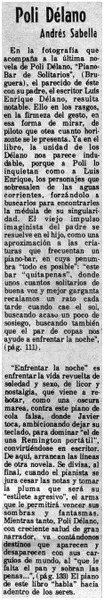Poli Délano  [artículo] Andrés Sabella.