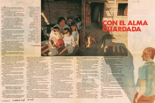 Con el alma guardada  [artículo].