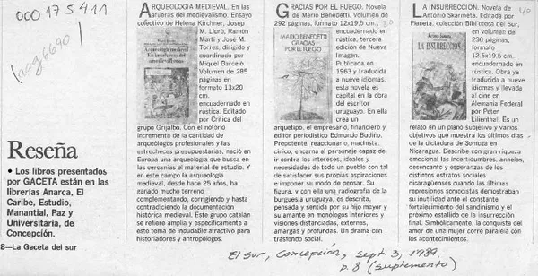 Reseña  [artículo].