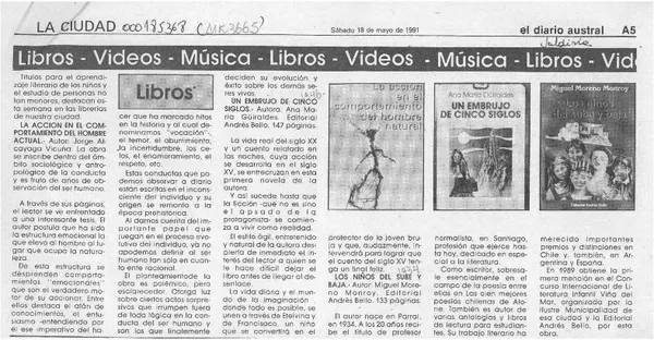Libros  [artículo].