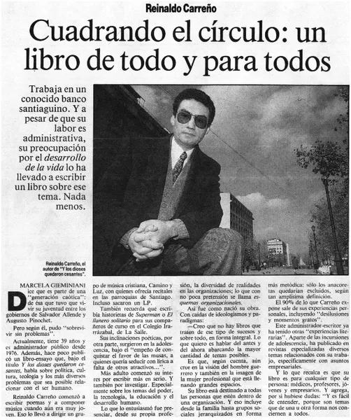 Cuadrando el círculo, un libro de todo y para todos  [artículo] Marcela Gieminiani.