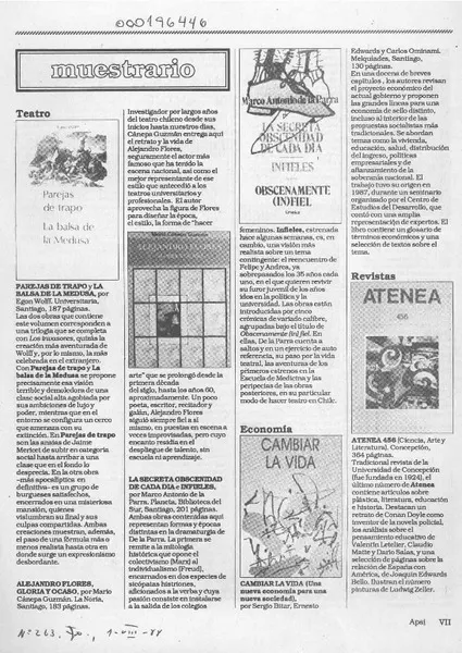Muestrario  [artículo].