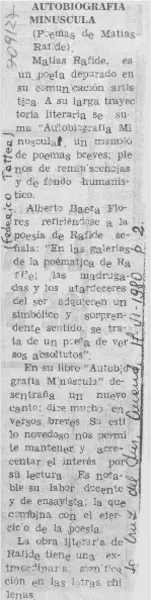 Presentaron libro sobre "Crítica de la razón vital"  [artículo].