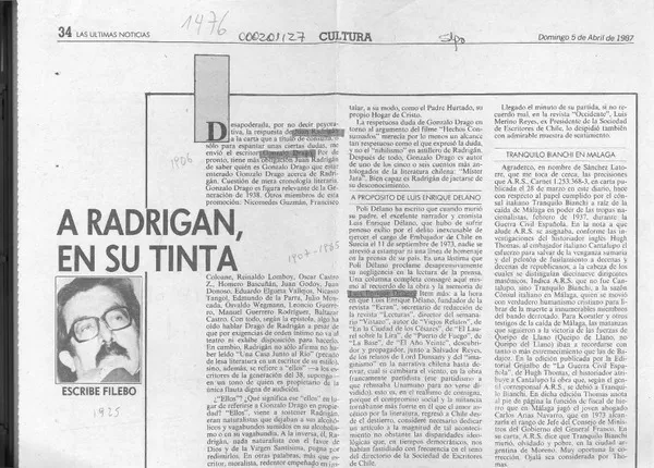 A Radrigán, en su tinta  [artículo] Filebo.