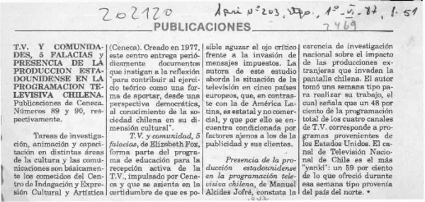 Publicaciones  [artículo]