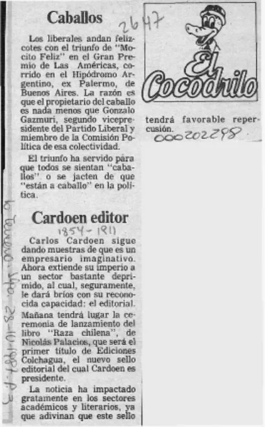 Cardoen editor  [artículo].