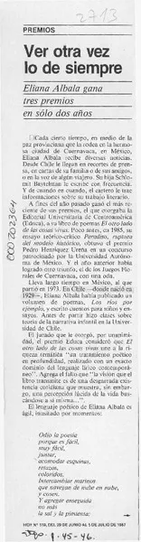 Ver otra vez lo de siempre  [artículo].