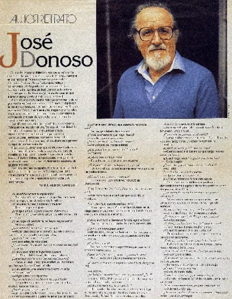 José Donoso un sexo-genario de buenas costumbres : [entrevista] [artículo] Luis Alberto Ganderats.