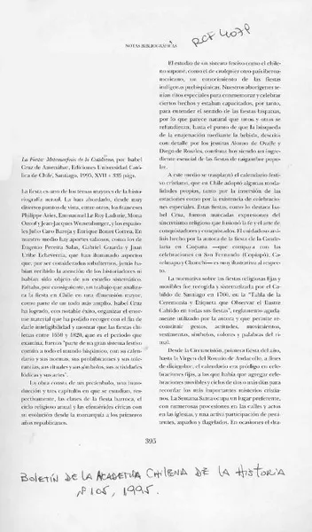 La fiesta, metamorfosis de lo cotidiano  [artículo] Fernando Silva Vargas.