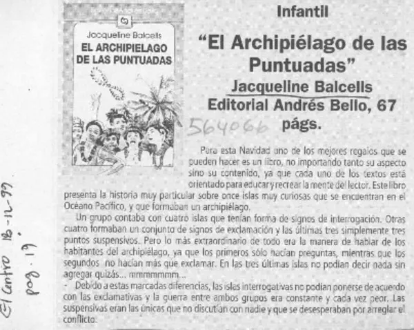 "El Archipiélago de las Puntuadas"  [artículo]