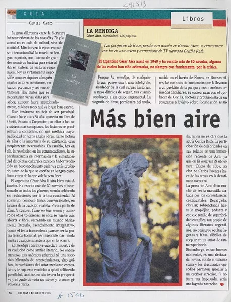 Más bien aire  [artículo] Camilo Marks