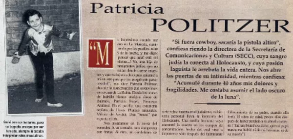 Patricia Politzer  [artículo] Rosario Guzmán Errázuriz