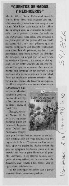 Cuentos de hadas y hechiceros  [artículo]