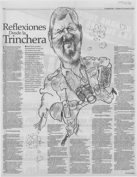 Reflexiones desde la trinchera  [artículo] Claudia Hidalgo R.