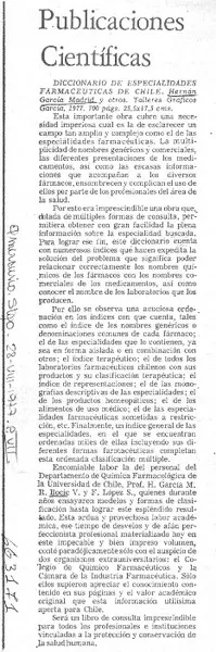 Publicaciones científicas.  [artículo]