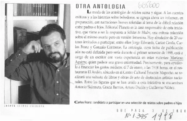 Otra antología.  [artículo]
