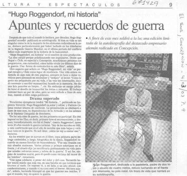 Apuntes y recuerdos de guerra.  [artículo]