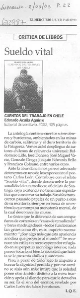Sueldo vital  [artículo] I.Q.E.
