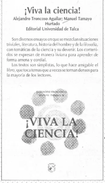 ¡Viva la ciencia!  [artículo]