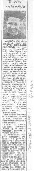 El Rostro de la noticia.  [artículo]