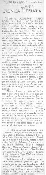 "Poetas porteños"  [artículo]