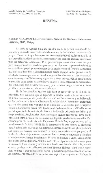 Hermenéutica  [artículo] Jorge Alfonso Vargas.