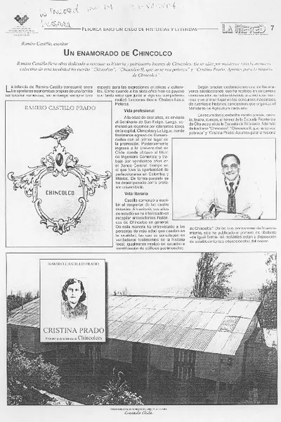 Un Enamora de Chincolco  [artículo].