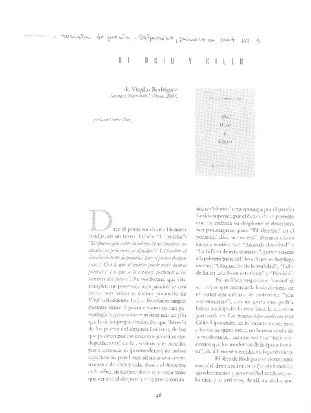 La poesía de Renán Ponce  [artículo]Sergio Muñoz Arriagada.
