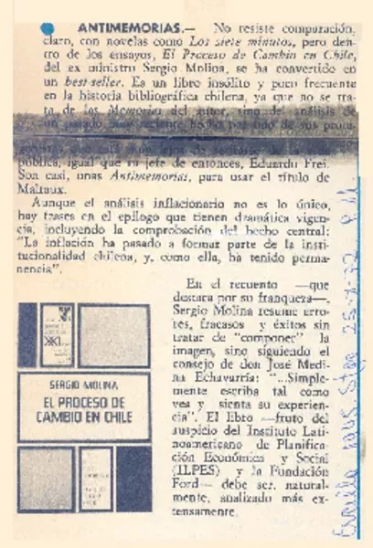 Antimemorias.  [artículo]
