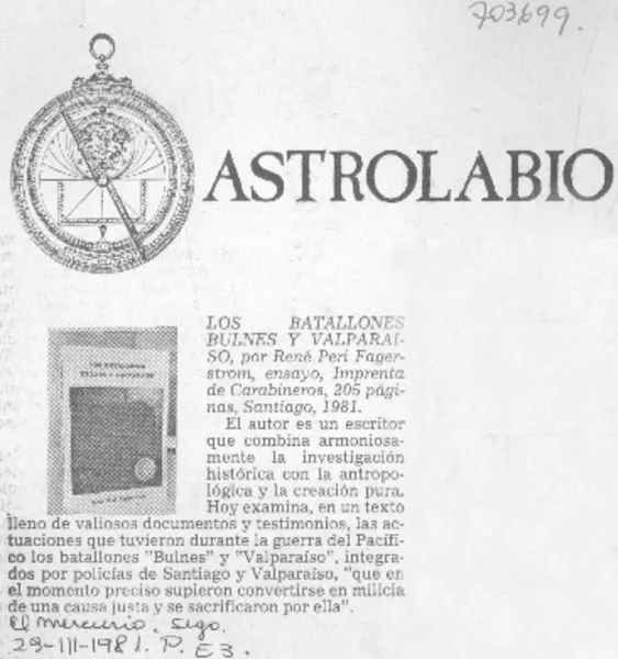 Los Batallones Bulnes y Valparaíso.  [artículo]